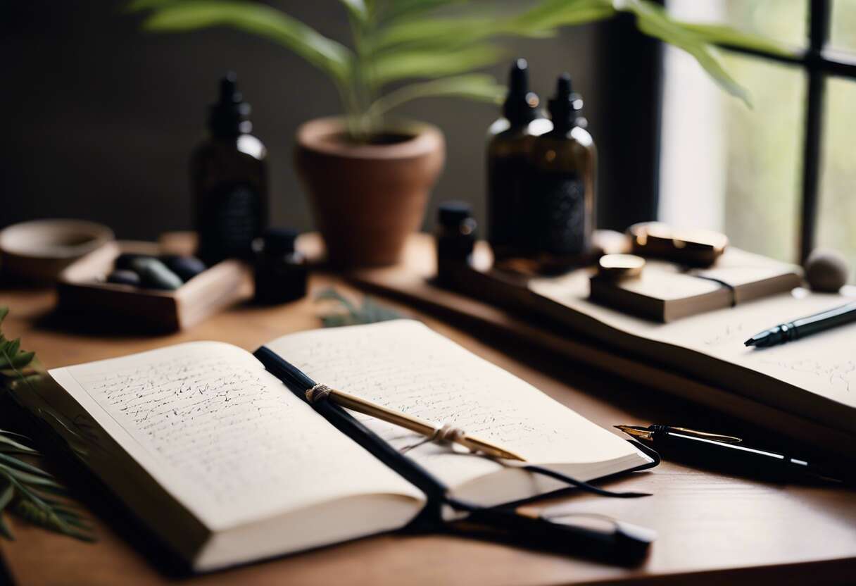 Journaling et art de la lettre : des rituels pour cultiver le calme au quotidien