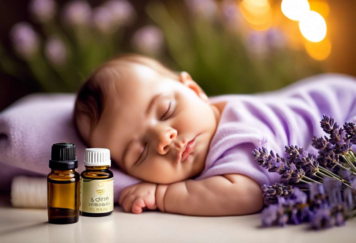 Quelles huiles essentielles choisir pour un bébé de 3 mois et plus ?